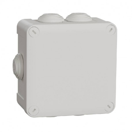 Boites de dérivation Mureva Box Schneider Electric - 7 Entrées Ø25mm - IP55 - Blanc polaire
