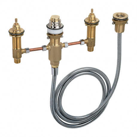 Corps d'encastrement robinetterie baignoire 4 trous Hansgrohe