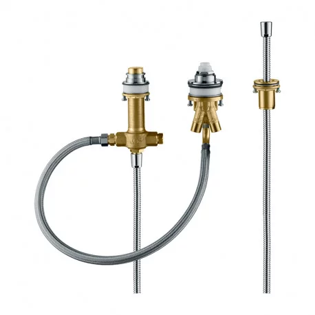 Corps d'encastrement robinetterie mitigeur baignoire 3 trous Hansgrohe