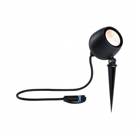 Plug & Shine Projecteur de jardin LED Kikolo IP65 3000K 7,2W - Paulmann