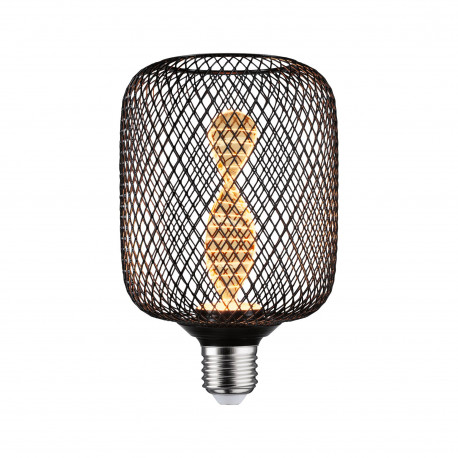 Ampoule LED Metallic Glow Zyl Helix Paulmann - E27 - 3,5W - 1800K - Noir