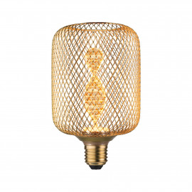 Ampoule LED Metallic Glow Zyl Helix Paulmann - E27 - 3,5W - 1800K - Laiton