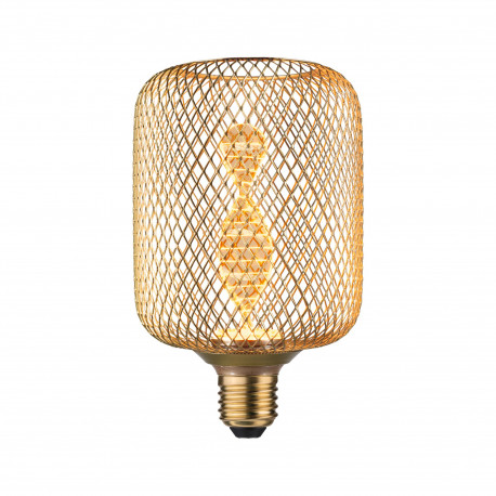 Ampoule LED Metallic Glow Zyl Helix Paulmann - E27 - 3,5W - 1800K - Laiton