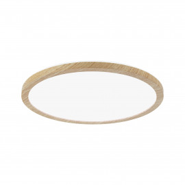 Panneau LED Atria Shine Backlight Paulmann - Rond - 16W - Ø293mm - 4000K - IP44 - Bois