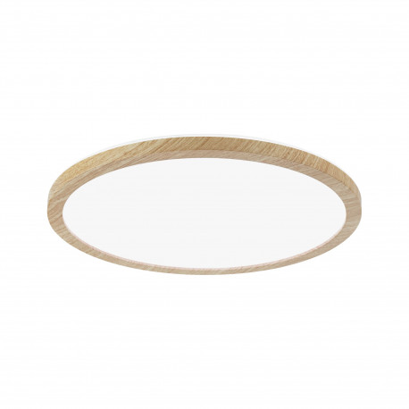Panneau LED Atria Shine Backlight Paulmann - Rond - 16W - Ø293mm - 4000K - IP44 - Bois