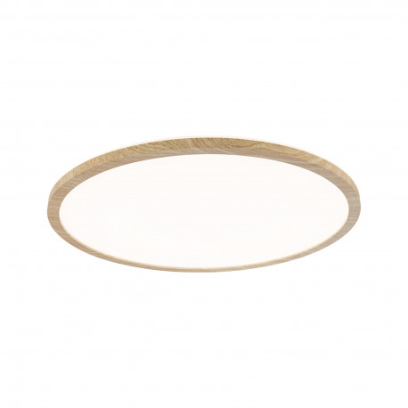 Panneau LED Atria Shine Backlight Paulmann - Rond - 22W - Ø420mm - 3000K - IP44 - Bois