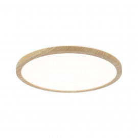 Panneau LED Atria Shine Backlight Paulmann - Rond - 16W - Ø293mm - 3000K - IP44 - Bois