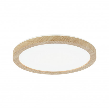 Panneau LED Atria Shine Backlight Paulmann - Rond - 11.2W - Ø190mm - 4000K - IP44 - Bois