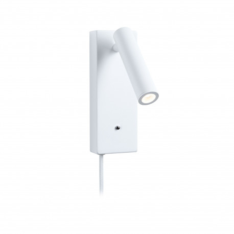 Applique LED Hulda 3000K 130lm 230V 2,5W gradable Blanc dépoli - Paulmann