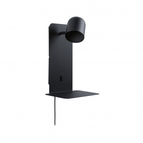Applique Malena GU10 230V max. 5W Noir mat - Paulmann