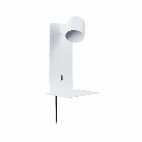 Applique Malena GU10 230V max. 5W Blanc dépoli - Paulmann