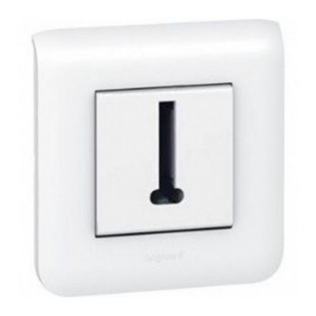 Prise téléphone Mosaïc complète 8 contacts - Blanc