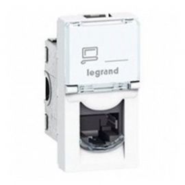 Prise Mosaic RJ45 Catégorie 6 - STP blindée - 1 module