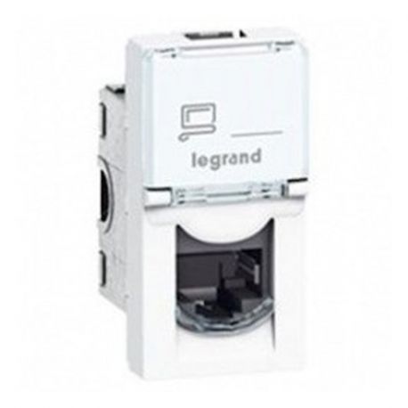 Prise Mosaic RJ45 Catégorie 6 - STP blindée - 1 module