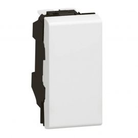 Poussoir inverseur Mosaic 1 module - 6 AX - Blanc