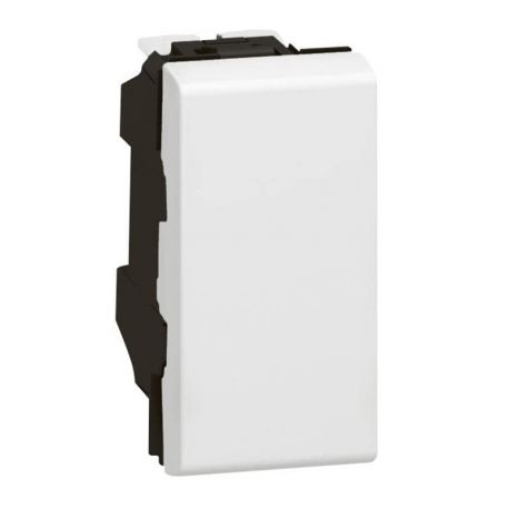 Poussoir inverseur Mosaic 1 module - 6 AX - Blanc