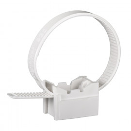 Lot de 100 colliers Instacables Mureva FIX Ø16-32 mm Schneider Electric - Pour conduits - Blanc