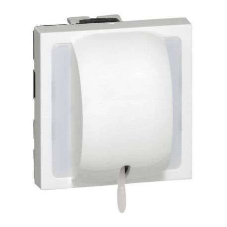 Interrupteur Mosaic va-et-vient à tirage 2 modules - 6 AX