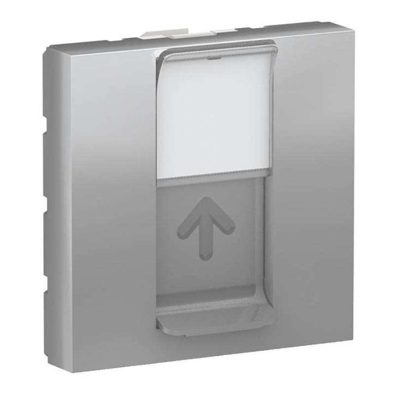 [ NU946130 - Schneider Electric] Prise 1 RJ45 Keystone/Systimax - 2 modules