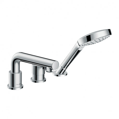 Robinetterie baignoire Hansgrohe Talis S - 3 trous - Sur bord de baignoire