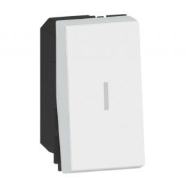 Interrupteur va-et-vient Mosaic - 20 AX - 250V - 1 module - Blanc