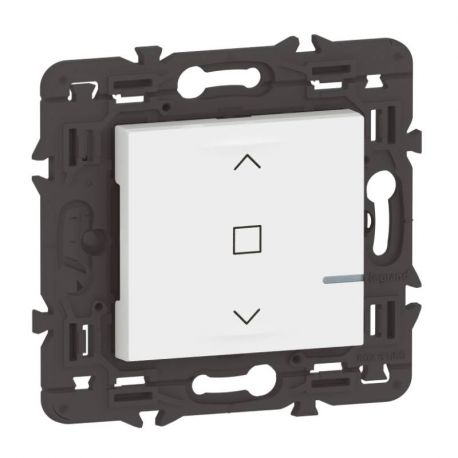 Commande pour volet roulant connecté Mosaic with Netatmo Legrand - blanc sans plaque