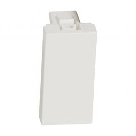 Obturateur Mosaic - Blanc antimicrobien - 1 module