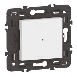 Interrupteur filaire connecté avec Neutre avec option variateur Mosaic with Netatmo 150W LED Legrand - blanc sans plaque