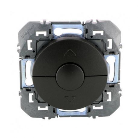 Commande de volets roulants Dooxie Legrand - Noir mat