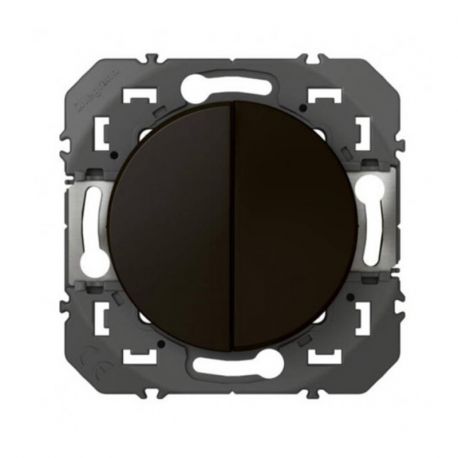 Mécanisme va-et-vient et poussoir Dooxie Legrand - 5 fonctions - Noir