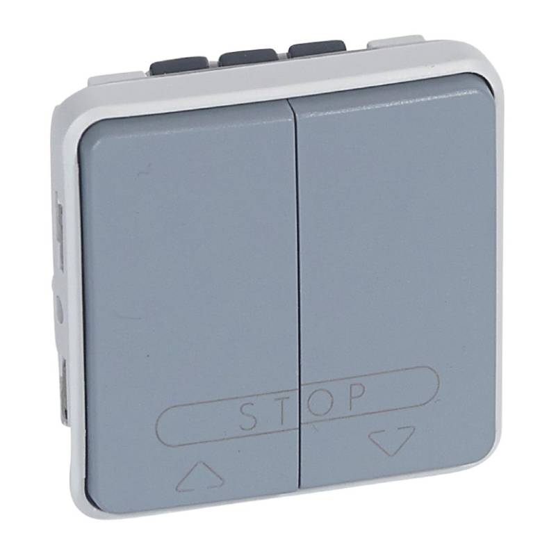 Double Poussoir Pour Volet Roulant Legrand PLEXO 55 - Référence 91615 - Neuf
