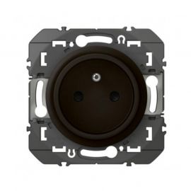 Prise de courant easyréno Dooxie Legrand - 2P+T - 16A - Noir mat