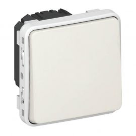 Va et vient Plexo IP55 - Composable saillie ou encastré - Blanc