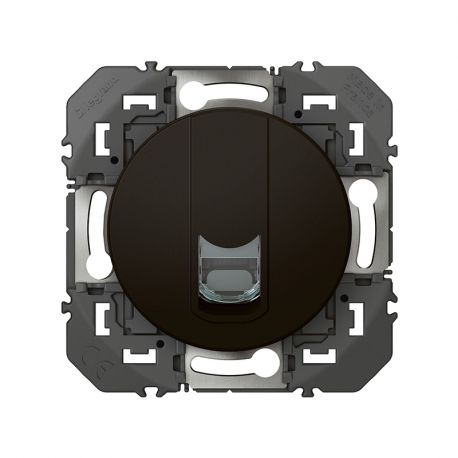 Legrand - Presa RJ45 Cat.6 STP Dooxie Schermata, Colore Nero, Per Cablaggio Rete E TV, Confezione Blister - 3