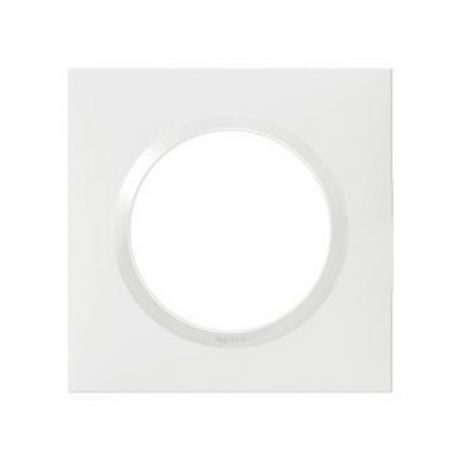 Lot de 100 plaques carrées Dooxie - 1 poste- Blanc