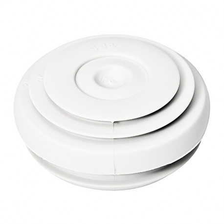 Passe câble Mureva Box Schneider Electric - Entrée Ø20 mm - Blanc