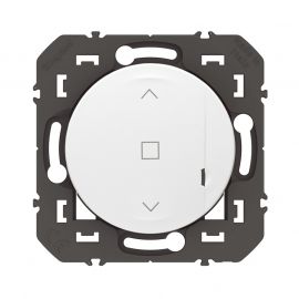 Commande sans fil pour volet roulant connectée - Dooxie with Netatmo Legrand - Blanc - Sans plaque
