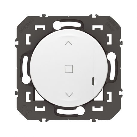Commande sans fil pour volet roulant connectée - Dooxie with Netatmo Legrand - Blanc - Sans plaque