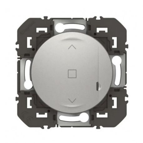 Interrupteur pour volet roulant connecté Dooxie with Netatmo Legrand - Aluminium - sans plaque
