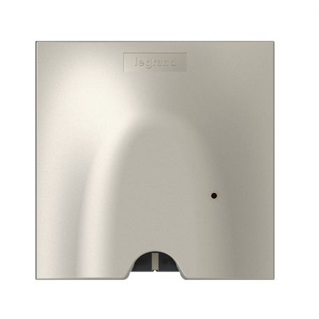 Sortie de câble connectée Legrand - Pour installation ”With Netatmo” - 3000W - Compatible fil pilote - Titane