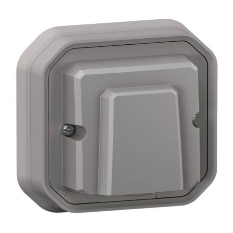 Sortie de câble étanche Plexo Legrand - Avec serre câbles Ø5mm à 13mm - Gris