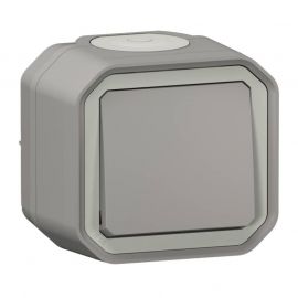Va-et-vient étanche Plexo Legrand - 10AX - Complet - Gris