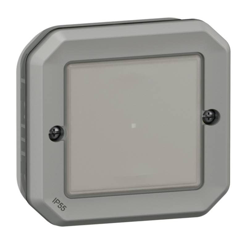 Gradateur LED, 5 - 150W, avec cadre et plaque centrale anthracite
