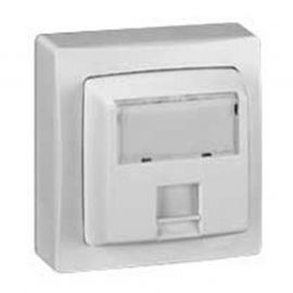  Prise informatique RJ45 - Catégorie 5 UTP 8 contacts - Appareillage saillie composable complet