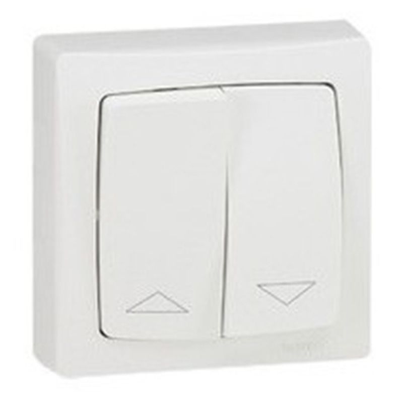 Interrupteur Va-et-Vient Appareillage Saillie Blanc - LEGRAND - Gamm vert