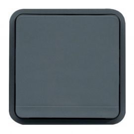 Prise 2P+T Cubyko - composable - IP55 - gris - 230V - 16A