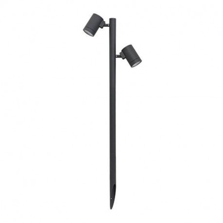 Spot sur piquet Gunzy 2P Indigo - Extérieur - 2x8W - 3000K - IP66