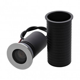 Encastré de sol WALLY A Indigo - Extérieur - 5W - 195Lm - 3000K - IP65