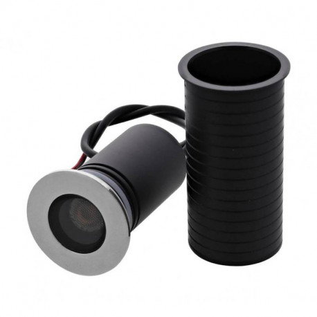 Encastré de sol WALLY A Indigo - Extérieur - 5W - 195Lm - 3000K - IP65