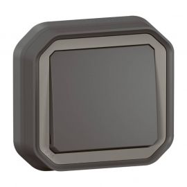 Va-et-vient étanche Plexo Legrand - 10AX - IP55 - Complet - Encastré - Anthracite